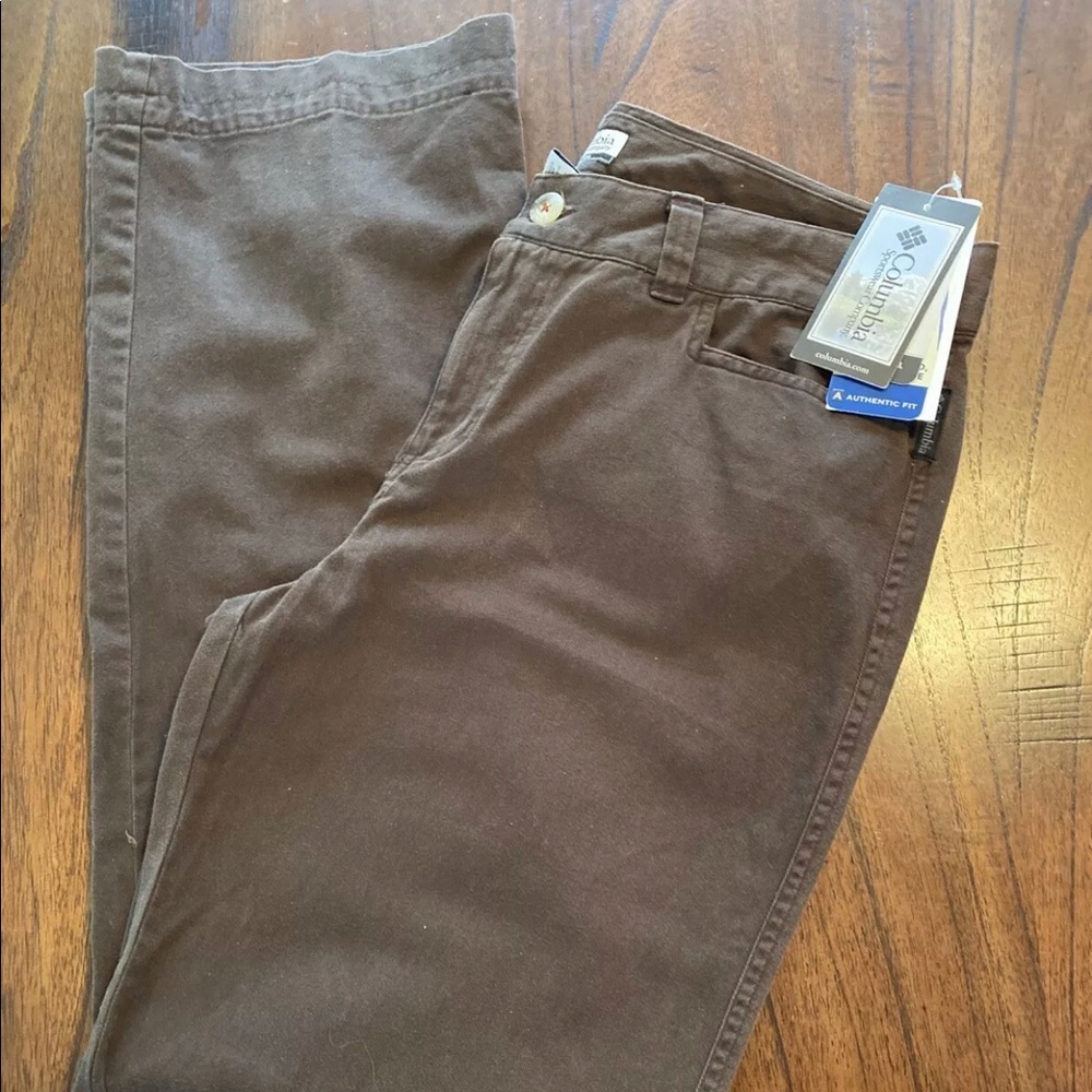 Columbia Sportswear Women’s NWT Brown Chino Pants